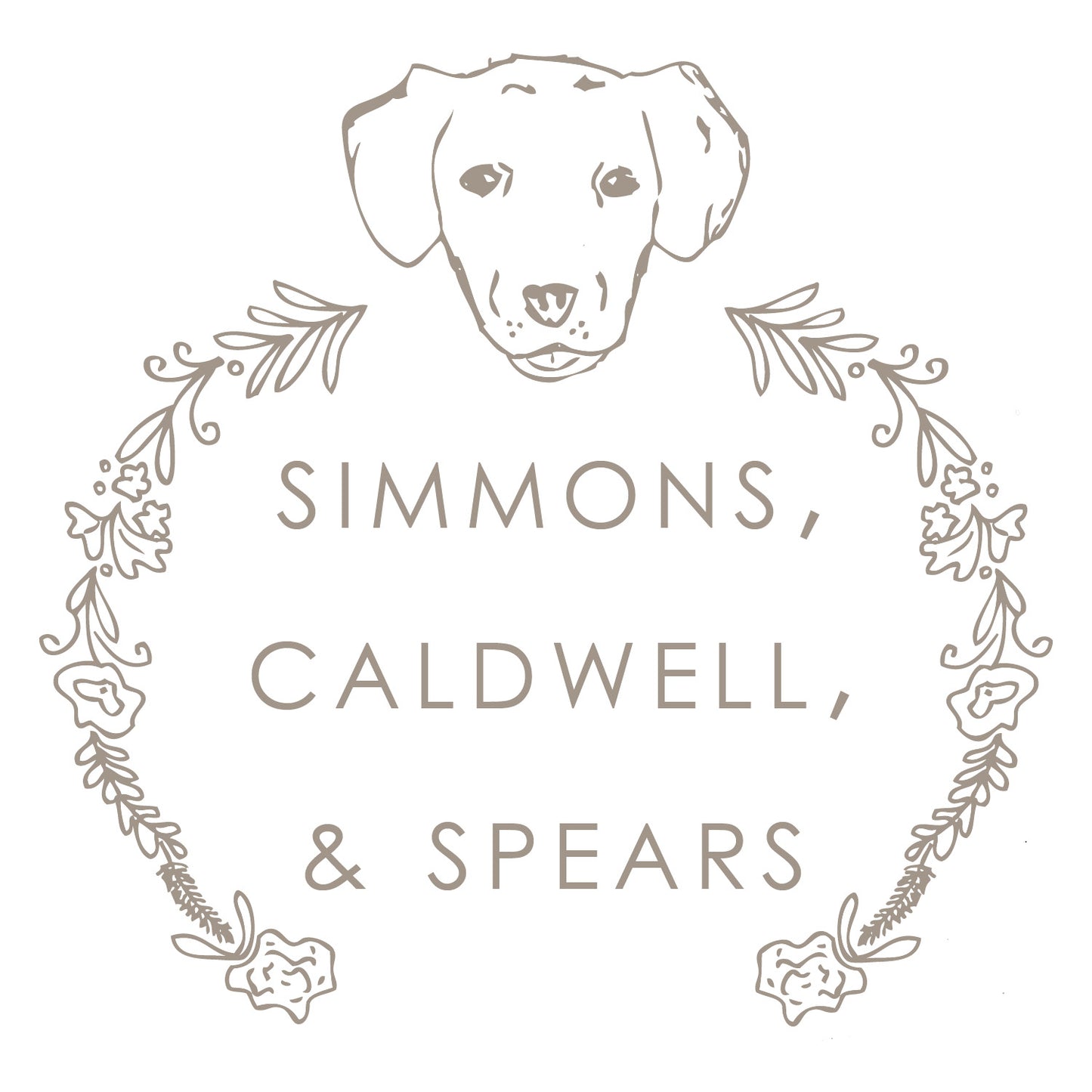 Puppy Dog Wreath Enclosure Card