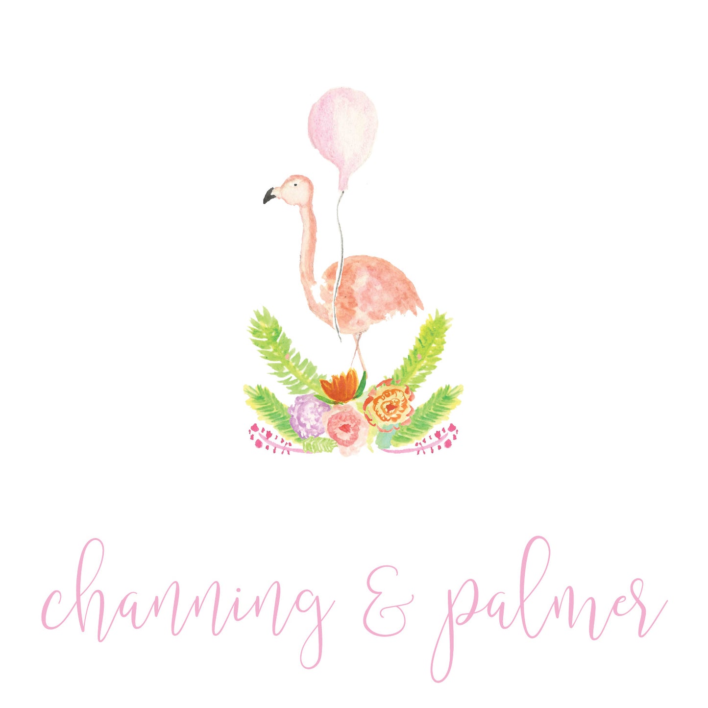 Birthday Flamingo Enclosure Card