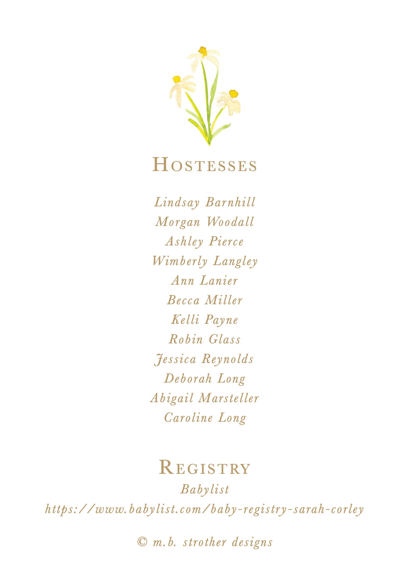 Wildflower Invitation