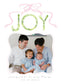Joy Boxwood Christmas Card