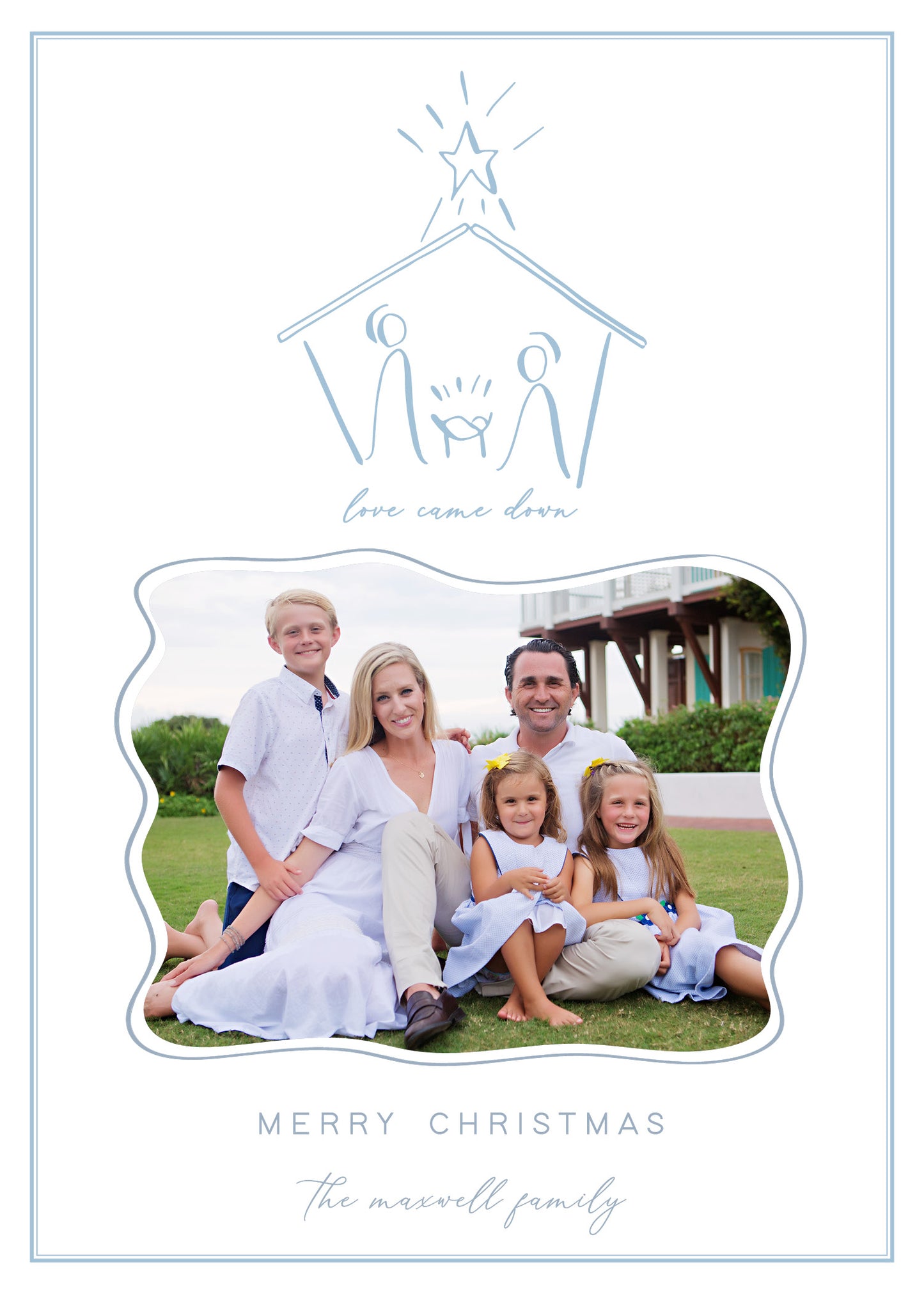Nativity Christmas Card