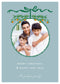 Orange and Bamboo Christmas Card