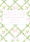 Sweet Pink Christmas Card