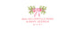 Pink and Red Holly Christmas Card