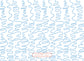 Blue Border Christmas Card
