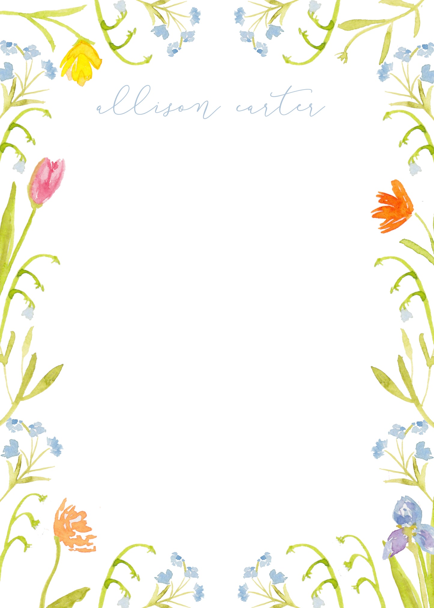 Meadow Notecard