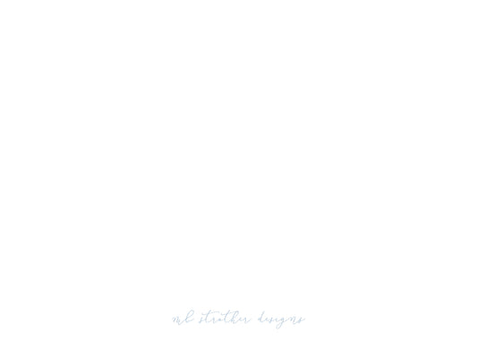 Pretty Ribbon Notecard