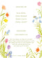 Meadow and Bee Invitation