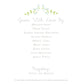 Bunny and Flower Wreath Invitation