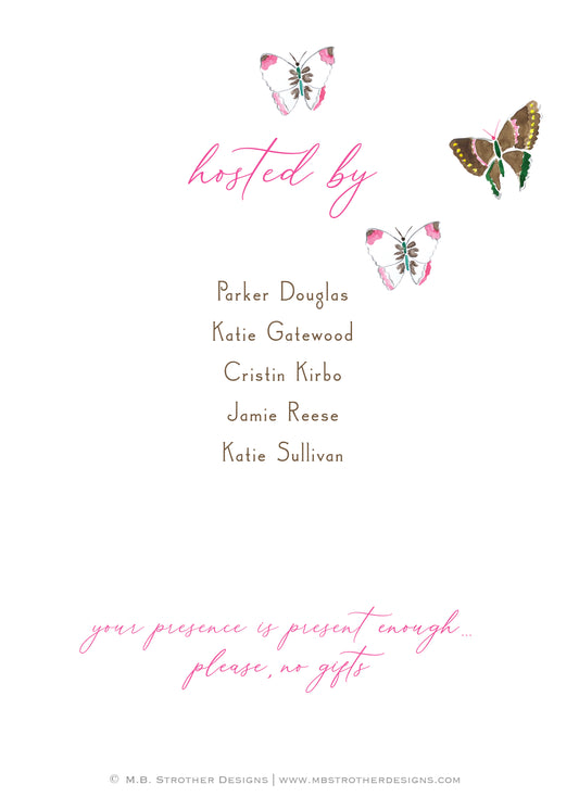 Citrus Garden Invitation