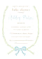 Blue Ribbon Invitation