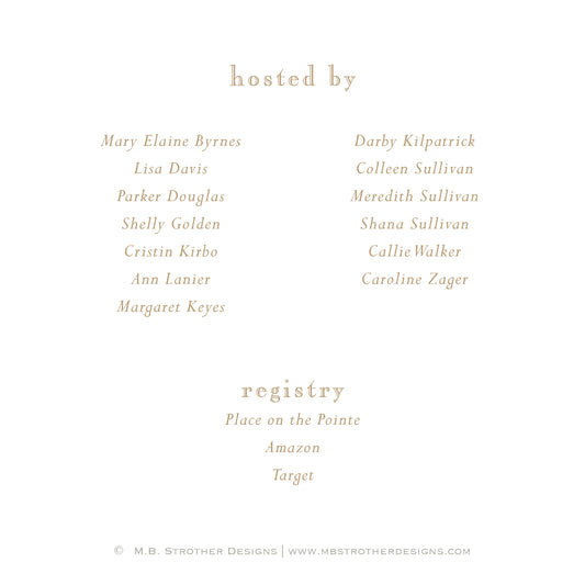 Dogwood Square Invitation