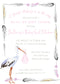 Birds of a Feather Invitation