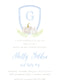 Pumpkin Crest Invitation