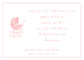Classic Pram Invitation