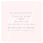 Typography Invitation