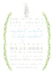 Bunny and Laurel Invitation