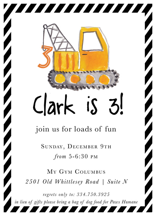 Dig it! Invitation