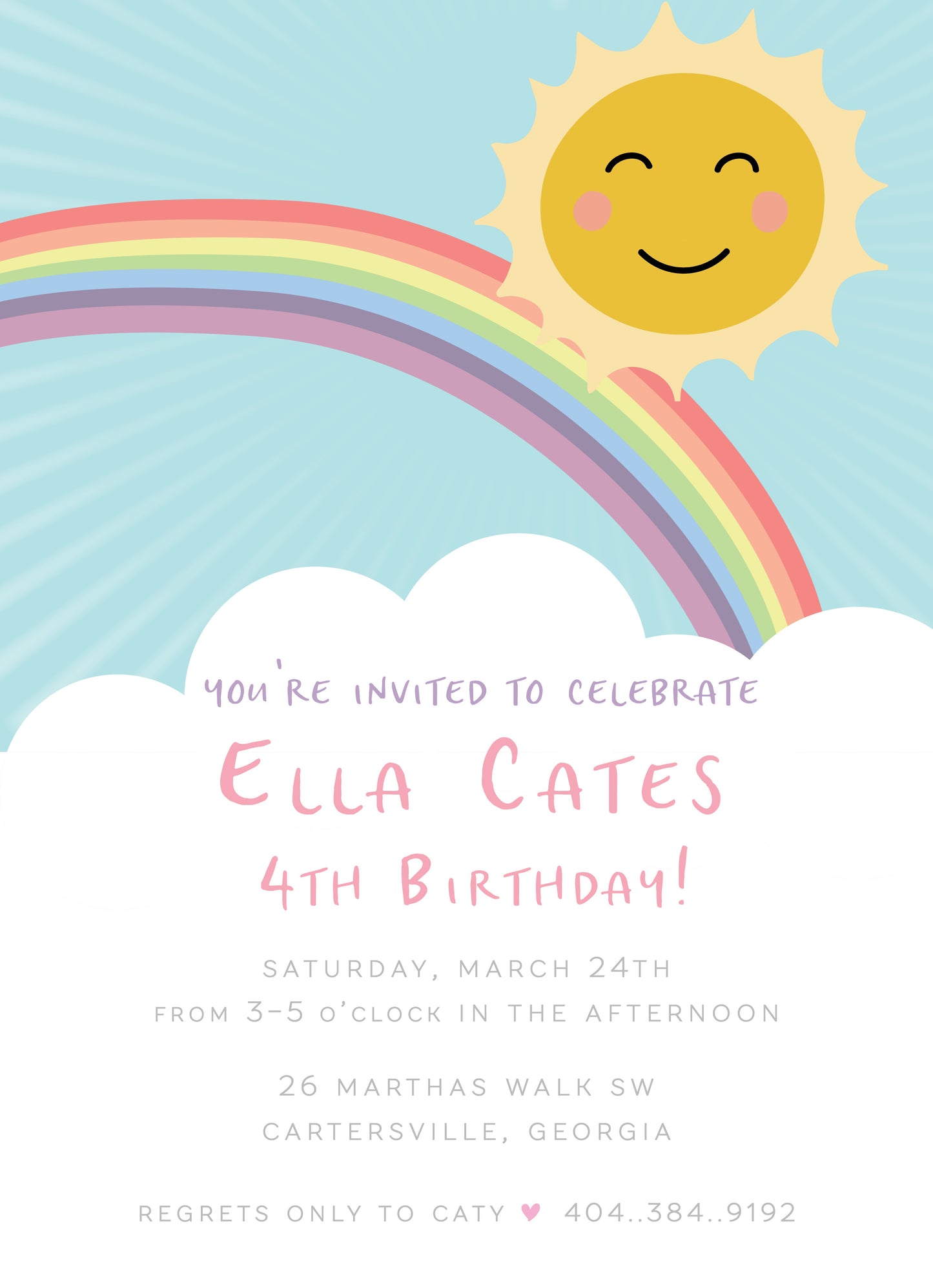 Sunny Day Invitation