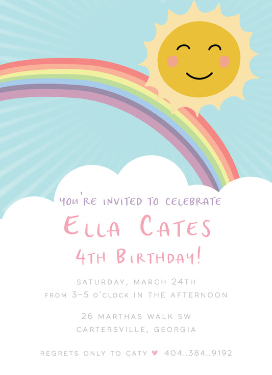 Sunny Day Invitation