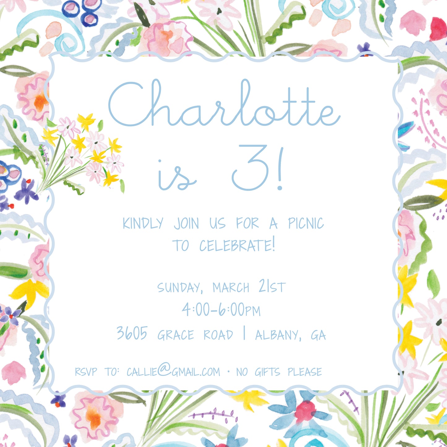 Happy Day Invitation