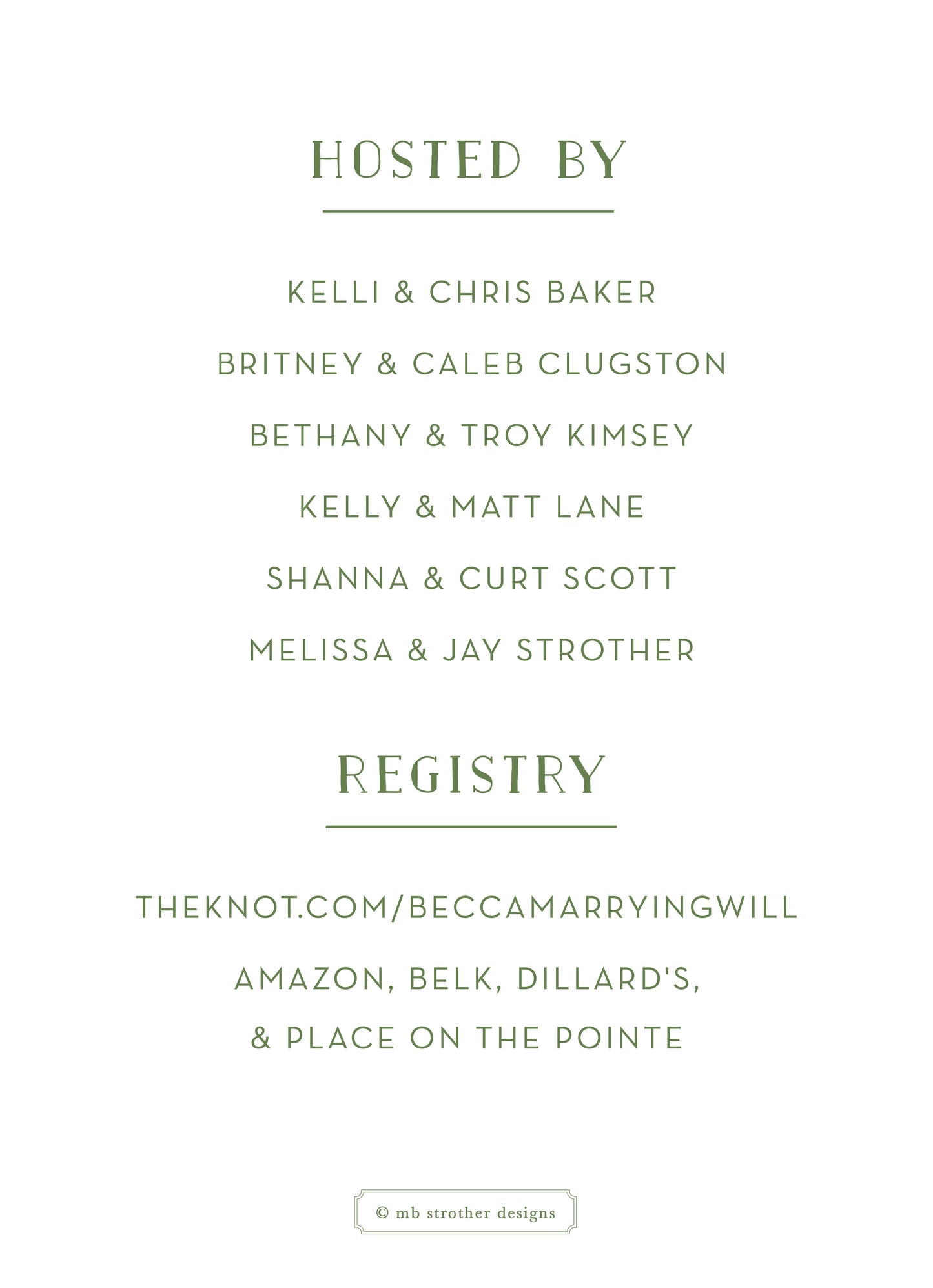 Palm Frond Invitation