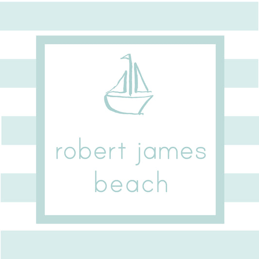 Sailboat Enclosure Card