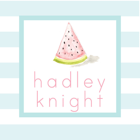 Watermelon Enclosure Card