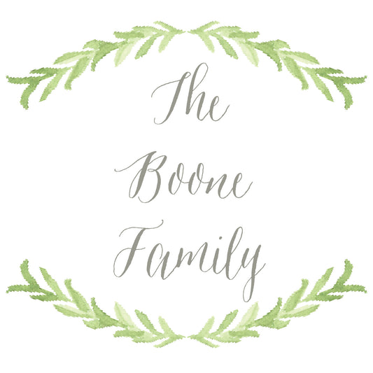 Laurel Enclosure Card