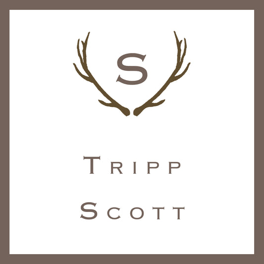 Antler Monogram Enclosure Card