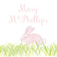 Bunny Rabbit Enclosure Card