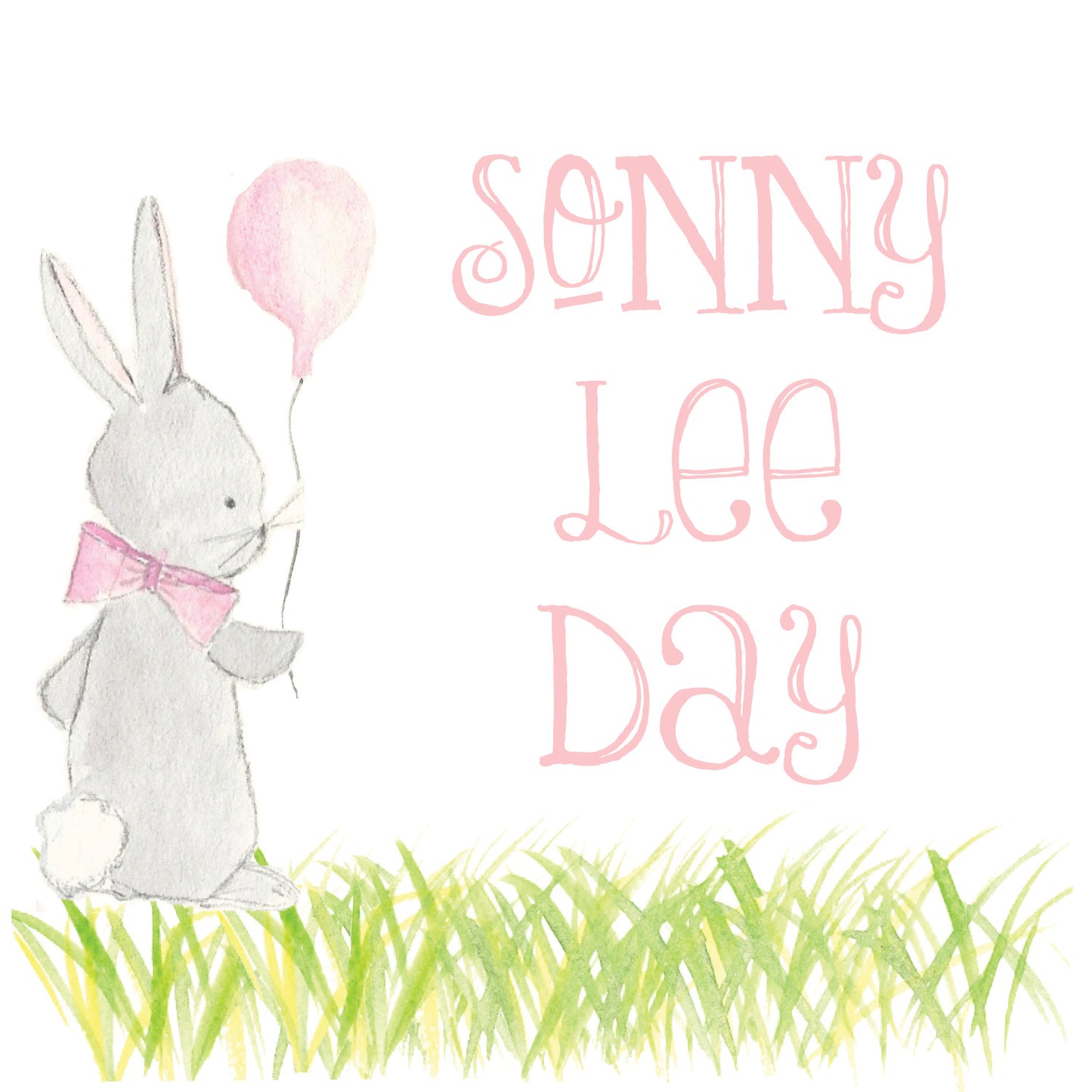 Birthday Bunny Enclosure Card