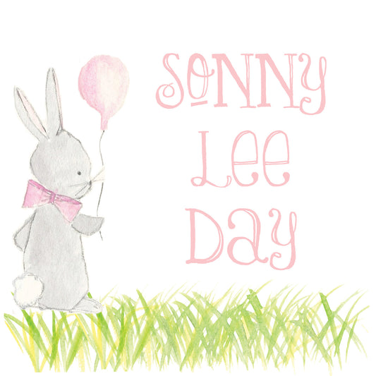 Birthday Bunny Enclosure Card