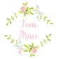 Sweet Pea Enclosure Card