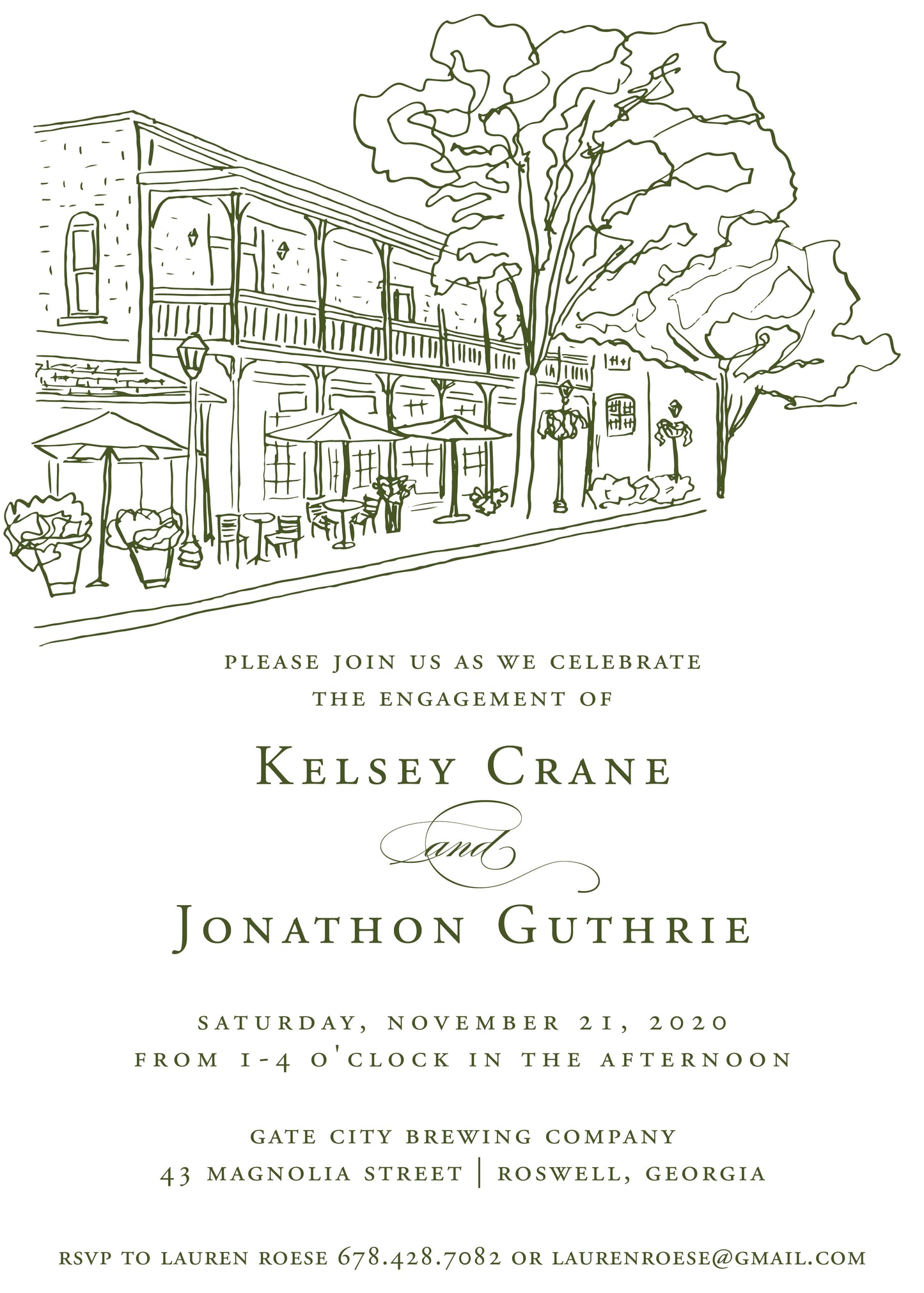 Custom Venue Invitation
