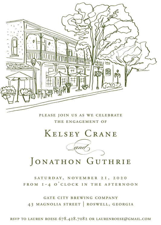 Custom Venue Invitation