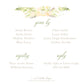 Boxwood Garland Square Invitation