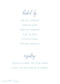 Hydrangea Crest Invitation