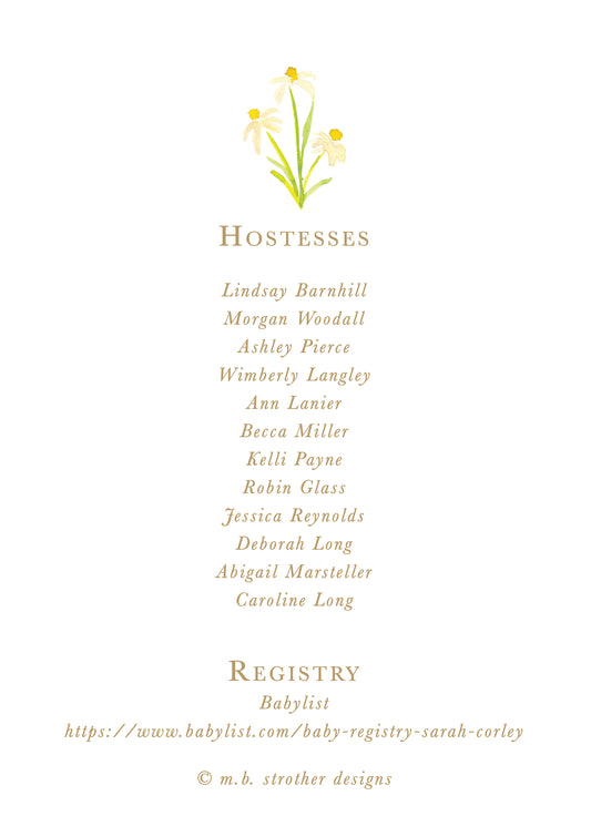 Wildflower Invitation
