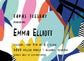 Fun and Funky Abstract Invitation